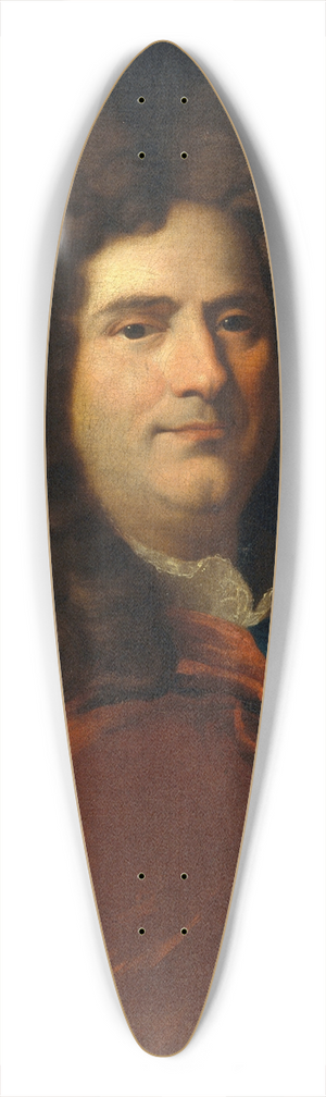 Hyacinthe Rigaud - Self-portrait 39.3 inch art pintail longboard deck