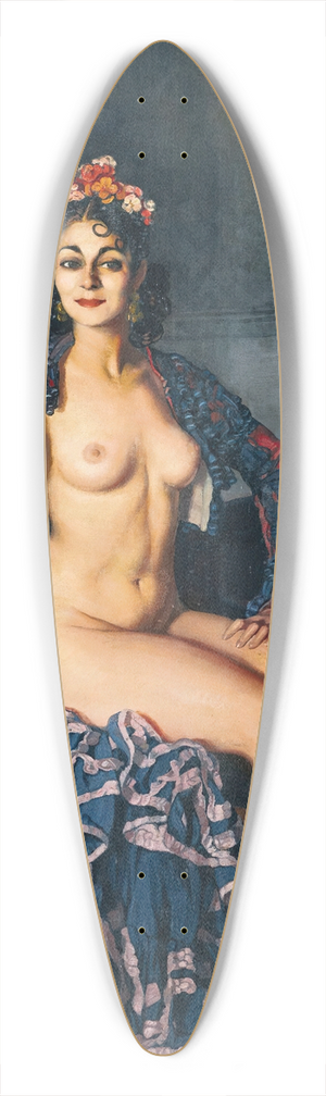 Ignacio Zuloaga - La Oterito 39.3 inch art pintail longboard deck