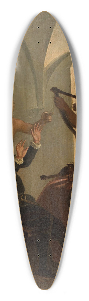 Ignacy Gierdziejewski - Bakfark, lutenist of Queen Bona 39.3 inch art pintail longboard deck