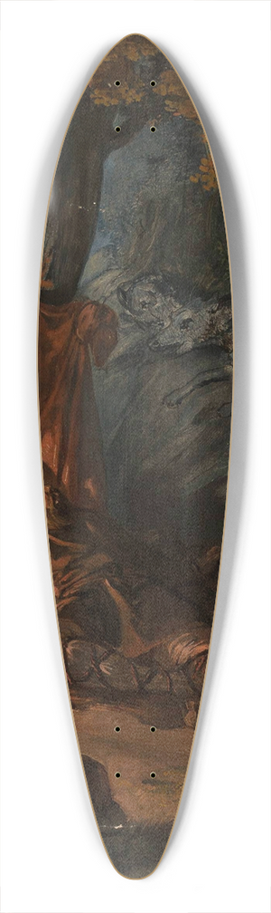 Ignacy Gierdziejewski - Dream of Gediminas 39.3 inch art pintail longboard deck