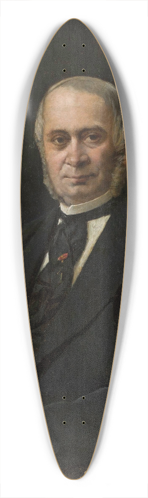 Ignacy Jasiski - Portrait of Aleksander Preys 39.3 inch art pintail longboard deck