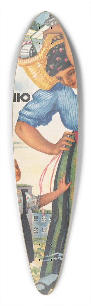 Ignati Ignatevich Nivinski - Women, Go into the Cooperatives 39.3 inch art pintail longboard deck