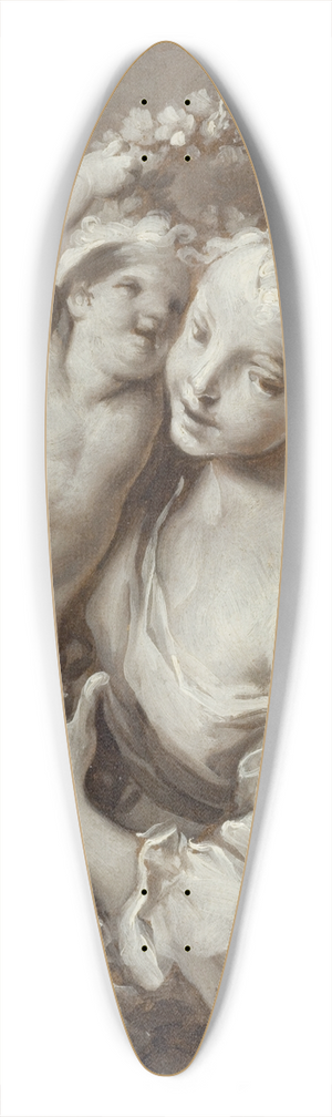 Ignazio Stern - Allegory of Spring 39.3 inch art pintail longboard deck Ignazio Stern - Allegory of Spring 39.3 inch art pintail longboard deck