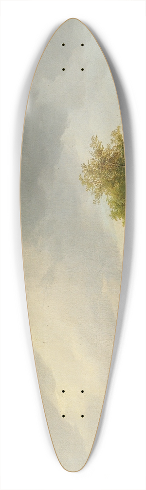 Ignaz Raffalt - Returning home before the storm 39.3 inch art pintail longboard deck