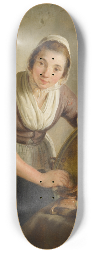 Adriaan de Lelie - Ketelschuurster 8.25 inch art skate deck