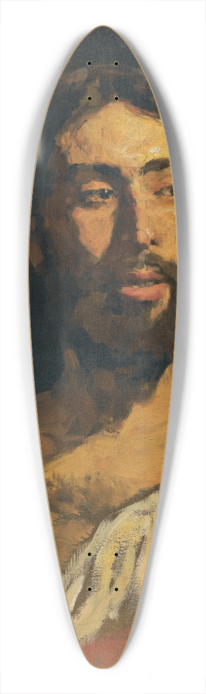 Ilya Efimovich Repin - Portrait of A Judean 39.3 inch art pintail longboard deck
