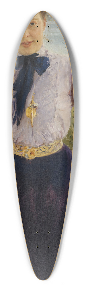 Ilya Efimovich Repin - Portrait Of Natalia Nordmann 39.3 inch art pintail longboard deck