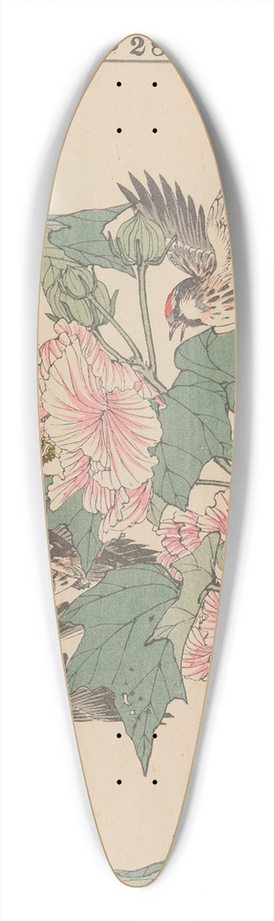 Imao Keinen - Keinen kach gafu Pl.030 39.3 inch art pintail longboard deck