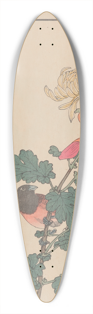 Imao Keinen - Keinen kach gafu Pl.041 39.3 inch art pintail longboard deck