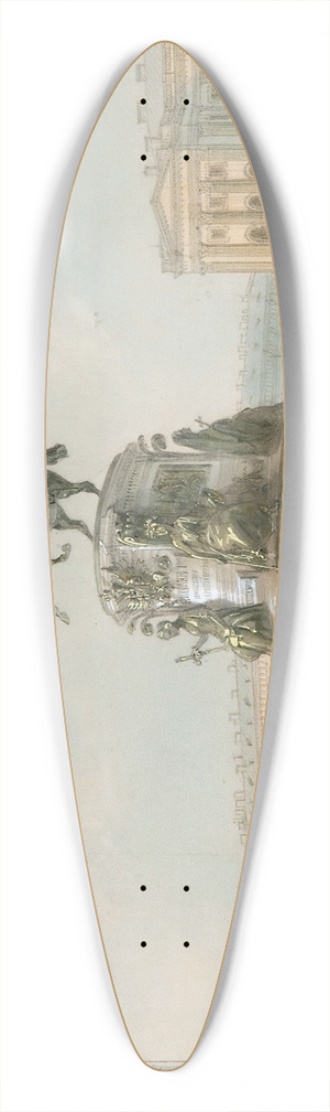 Iosef Iosefovich Charlemagne - Monument To Nicholas I, St Isaacs Square 39.3 inch art pintail longboard deck
