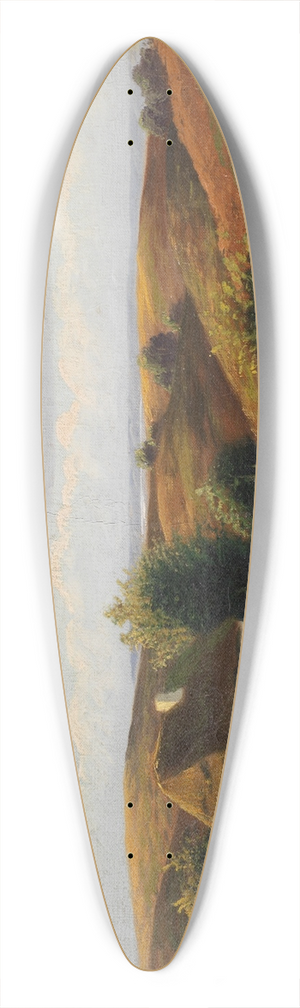 Iosif Evstafevich Krachkovsky - Summer Landscape 39.3 inch art pintail longboard deck