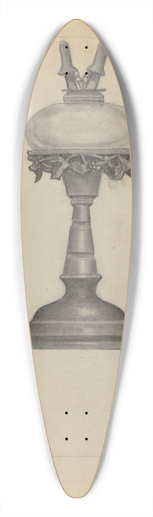 Irving D. Genin - Lamp 39.3 inch art pintail longboard deck
