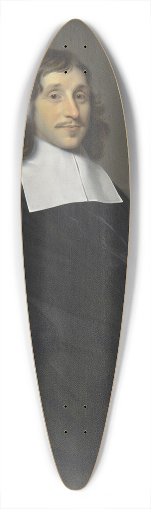 Isaack Luttichuys - Portrait of a gentleman 39.3 inch art pintail longboard deck