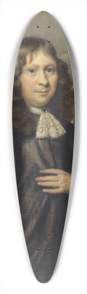 Isaack Luttichuys - Portrait of Cornelis le Gouche (16381681) 39.3 inch art pintail longboard deck