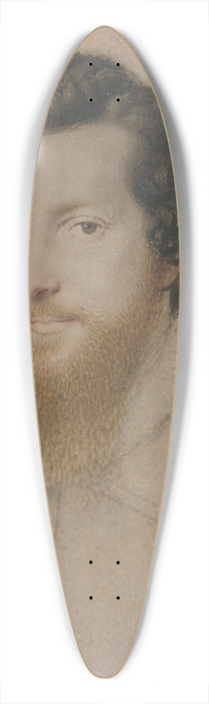 Isaac Oliver - Robert Devereux, Second Earl of Essex 39.3 inch art pintail longboard deck