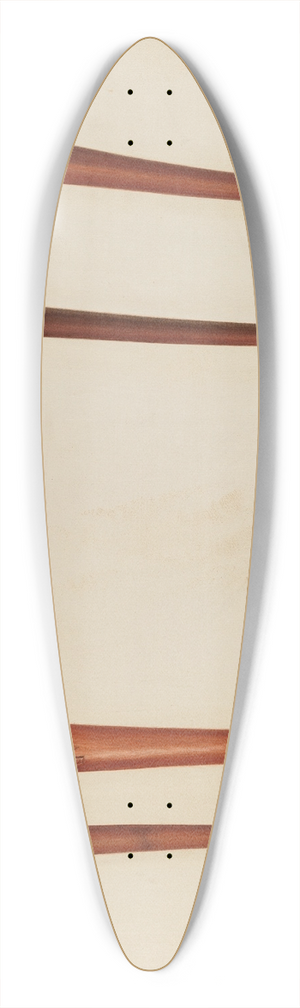 Isadore Goldberg - Table 39.3 inch art pintail longboard deck