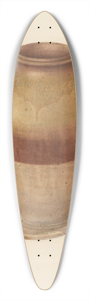 Isadore Goldberg - Vase 39.3 inch art pintail longboard deck
