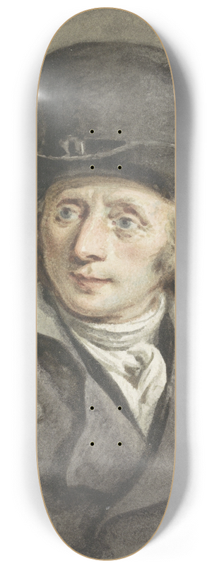 Adriaan de Lelie - Zelfportret 8.25 inch art skate deck