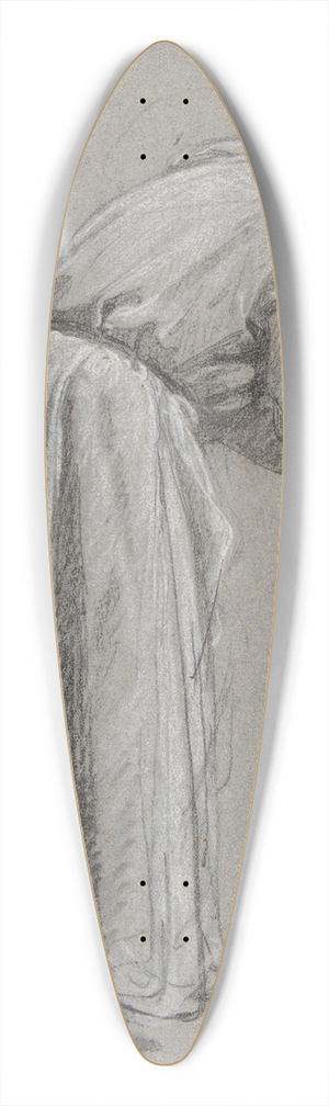 Isidore Pils - Cleric with Joined Hands 39.3 inch art pintail longboard deck