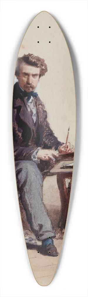 Isidore Pils - Portrait de lartiste. 39.3 inch art pintail longboard deck