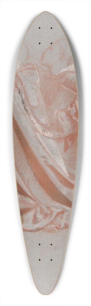 Isidore Pils - Two Bishops 39.3 inch art pintail longboard deck