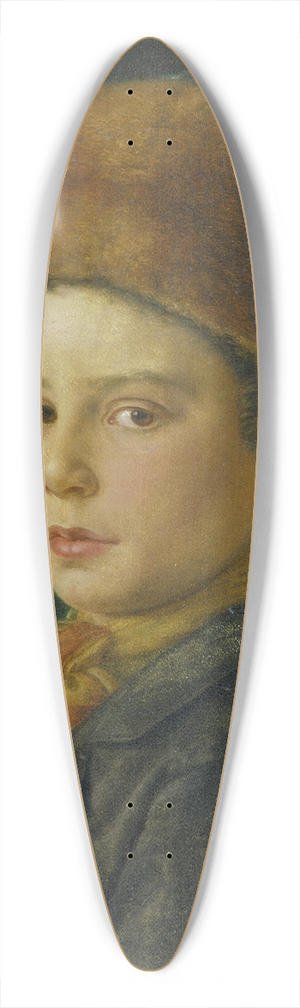 Isidor Kaufmann - Portrait Of A Boy 39.3 inch art pintail longboard deck