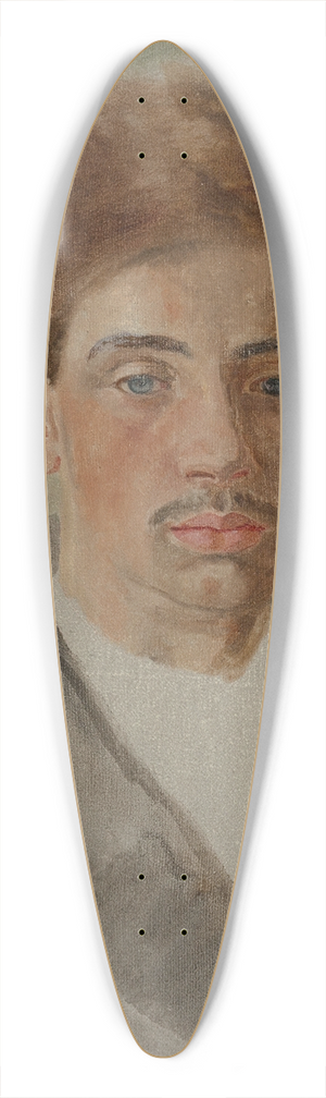 Isidor Kaufmann - Study of a Hasidic man 39.3 inch art pintail longboard deck