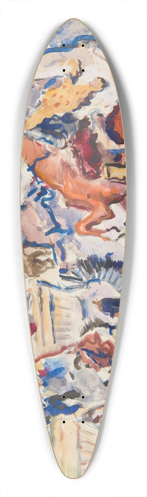 Ivan Ivanec - Husaria w walce 39.3 inch art pintail longboard deck