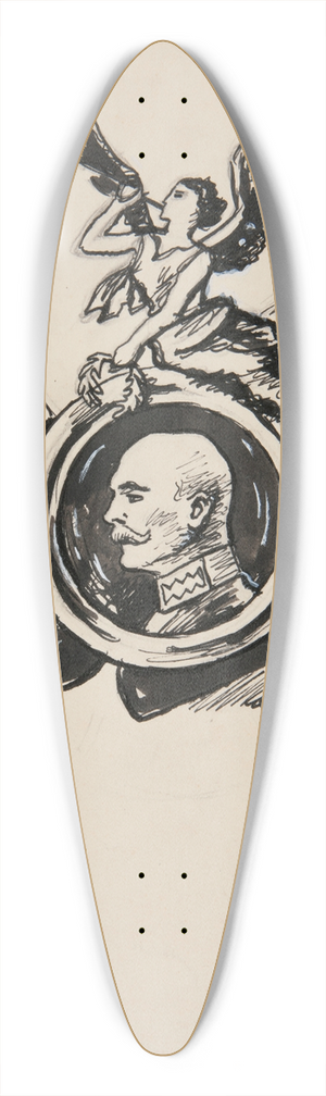 Ivan Ivanec - Panoplium z wizerunkiem cesarza Franciszka Jzefa I 39.3 inch art pintail longboard deck