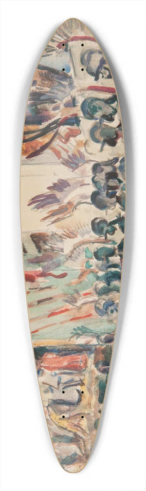 Ivan Ivanec - Sala Stoowa w Paacu w Podhorcach 39.3 inch art pintail longboard deck