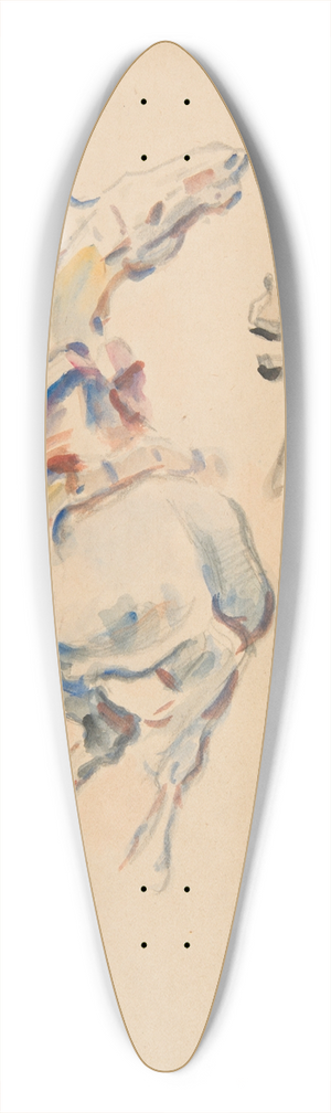 Ivan Ivanec - Studium konia w ruchu i eb koski 39.3 inch art pintail longboard deck