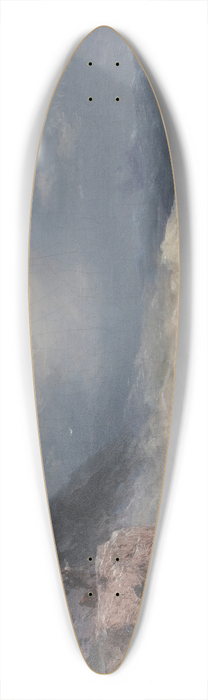Ivan Konstantinovich Aivazovsky - The Survivor 39.3 inch art pintail longboard deck