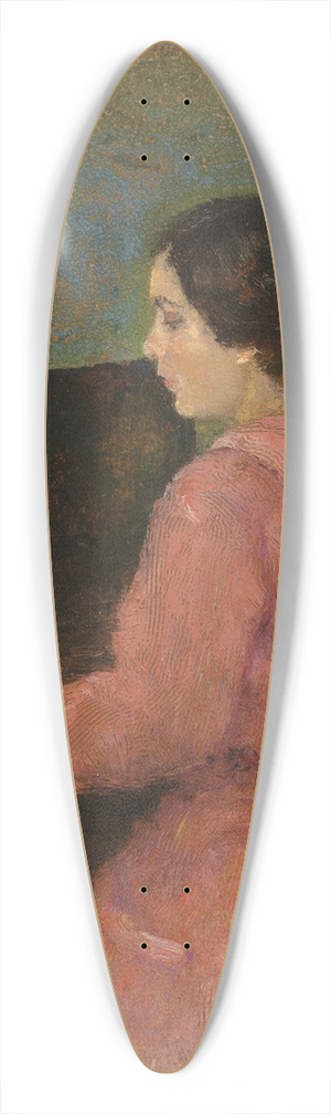 Ivan Pavlovich Pokhitonov - Olga au piano 39.3 inch art pintail longboard deck