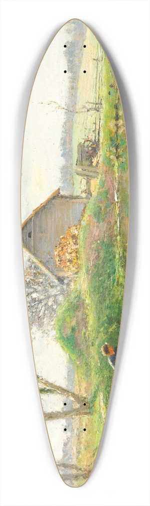Ivan Pavlovich Pokhitonov - Washing Day 39.3 inch art pintail longboard deck