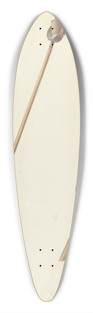 Ivar Julius - Election Torch 39.3 inch art pintail longboard deck