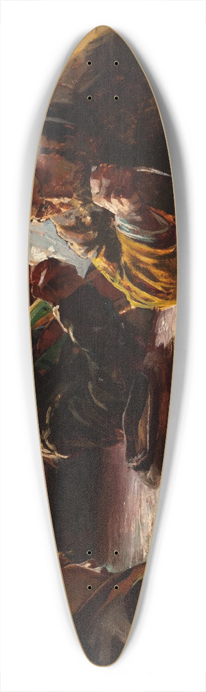 Jacek Malczewski - Exiles 39.3 inch art pintail longboard deck