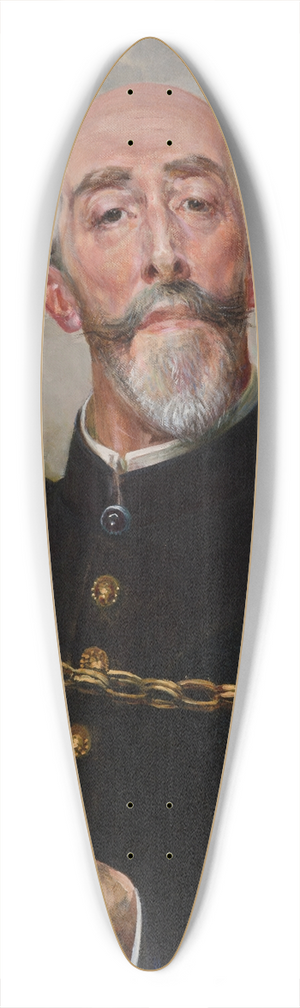 Jacek Malczewski - Portrait of Count Antoni Wodzicki 39.3 inch art pintail longboard deck
