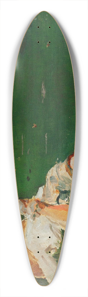 Jacek Malczewski - Shepherd girl in a meadow 39.3 inch art pintail longboard deck