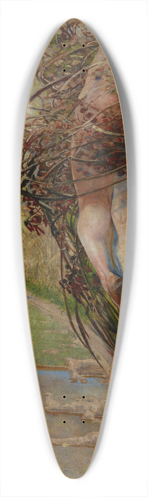 Jacek Malczewski - Spring 39.3 inch art pintail longboard deck