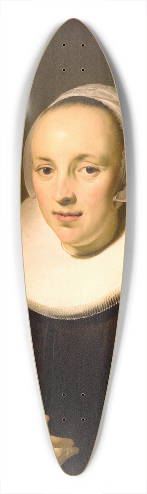Jacob Adriaensz Backer - Portrait of a Lady 39.3 inch art pintail longboard deck