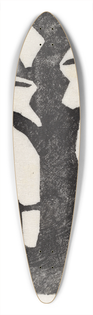 Jacoba van Heemskerck - Tree 39.3 inch art pintail longboard deck