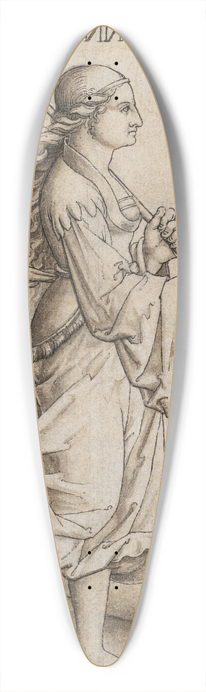 Jacob Clauser - Venus, aus einer Planetenserie 39.3 inch art pintail longboard deck