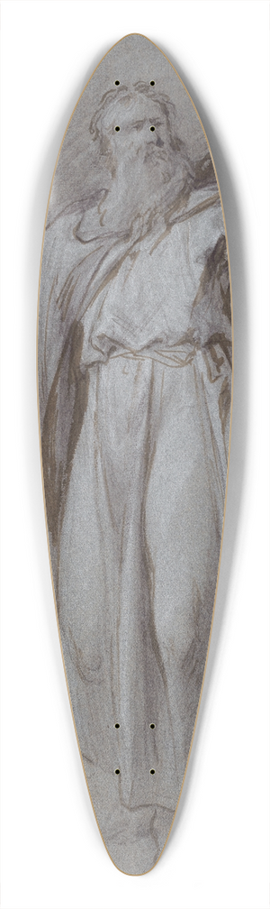 Jacob de Wit - Figural study; Moses 39.3 inch art pintail longboard deck