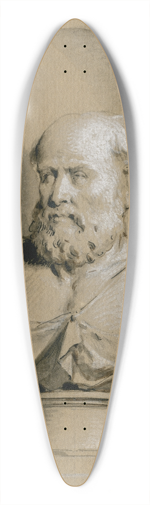 Jacob de Wit - Hippocrates: borstbeeld in een nis 39.3 inch art pintail longboard deck