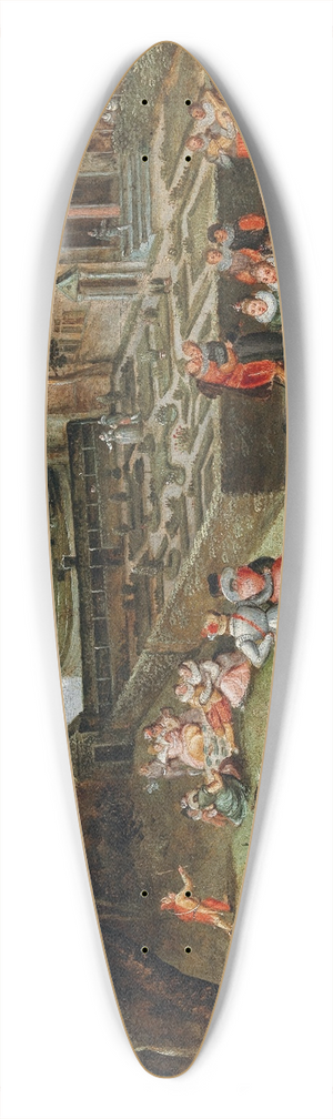 Jacob Grimmer - An Allegory of Spring 39.3 inch art pintail longboard deck