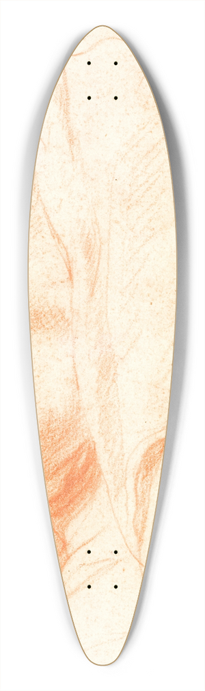Jacob Jordaens - Head of an Old Woman, in Left Profile 39.3 inch art pintail longboard deck