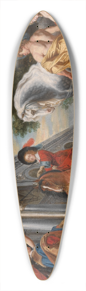 Jacob Jordaens - Levade 39.3 inch art pintail longboard deck