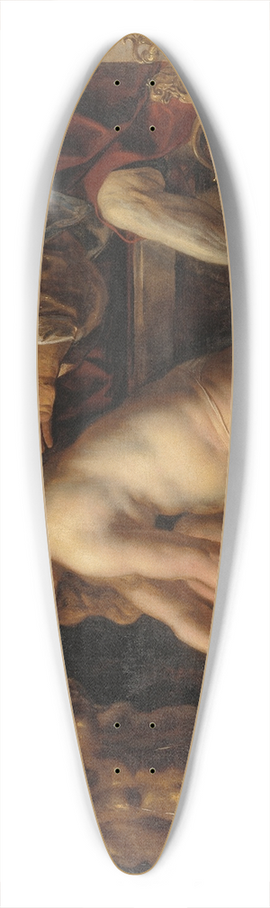 Jacob Jordaens - Susanna And The Elders 39.3 inch art pintail longboard deck