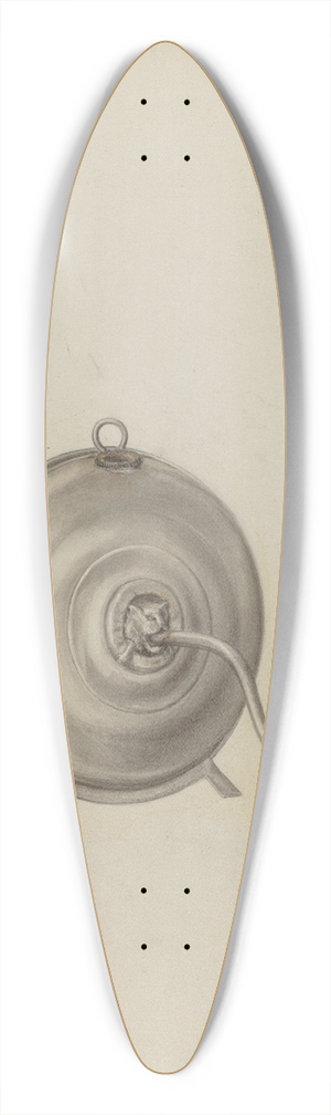 Jacob Lipkin - Combination Wall and Standing Lamp 39.3 inch art pintail longboard deck