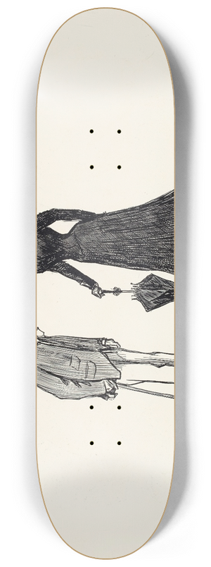 Charles Dana Gibson - Young widow; How long should i wear mourning 8.25 inch art skate deck